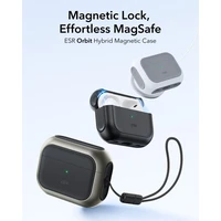 ESR Orbit HaloLock MagSafe maciņš AirPods Pro 3 pelēks un melns