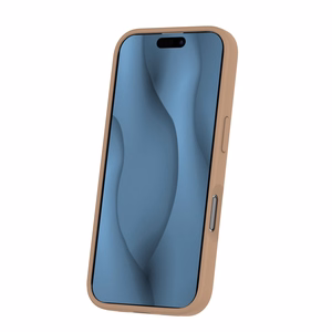 Silicone Thin Mag maciņš iPhone 16 6,1" brūns
