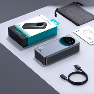 Joyroom JR-PBF05 Pro 30000mAh 65W Powerbank ar Digitālo Displeju 2x USB-C 1x USB-A - Melns