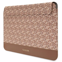 Guess GCube svītrains 14" klēpjdatora apvalks - brūns