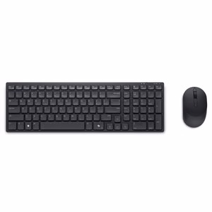 Dell KM555 Keyboard and Mouse Set Wireless Russian Black