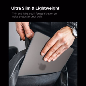 Spigen AirSkin aizsargapvalks MacBook Pro 14" 2021 / 2023 / 2024 / 2025 / 2026 – daļēji caurspīdīgs