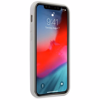 Guess Marmora viedtālruņa apvalks iPhone 12 mini 5.4" - balts