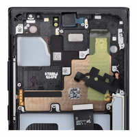 ServicePack LCD displejs SAMSUNG Note 20 Ultra 5G N986 / N985 GH82-31453A mistiski melns