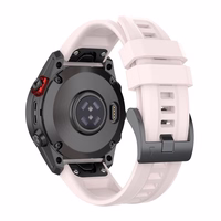 Silikona siksna GARMIN FENIX 3 / 3HR / 5X / 6X / 6X Pro / 7X / 7X Pro rozā (3)