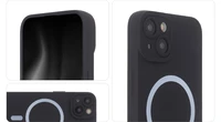 Silicon Soft Mag iPhone 16 Plus vāciņš melns