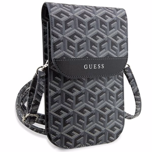 Guess rokassoma GUWBHGCFSEK melna GCube Stripe