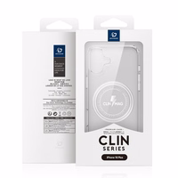 Dux Ducis Clin Mag viedtālruņa apvalks ar MagSafe iPhone 16 Plus - caurspīdīgs