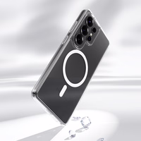 Rock Crystal caurspīdīgs Series Magnetic Maciņš for Samsung Galaxy S26 Plus caurspīdīgs