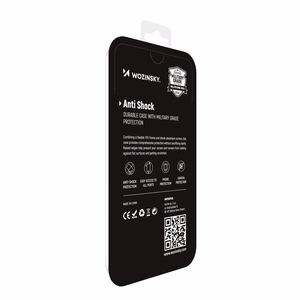 Wozinsky Anti Shock izturīgais vāciņš ar militārā līmeņa aizsardzību priekš Xiaomi Mi 11, caurspīdīgs