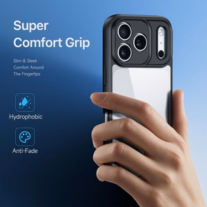 DUX DUCIS AIMO aizsargvāciņš ierīcei iPhone 18 Pro / 17 Pro, krāsa – melna