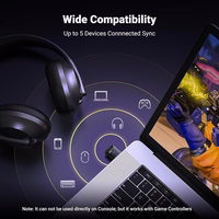 Bluetooth adapteris Ugreen CM748 Bluetooth 5.4 (35058) melns