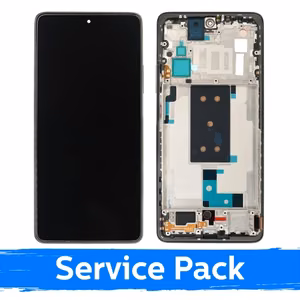 Xiaomi 11T 5G LCD ekrāns ar rāmi Meteorite Gray (Service Pack)