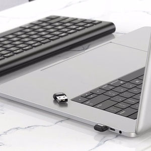USB A Bluetooth adapteris Hoco UA18 melns