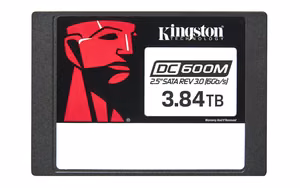 SSD|KINGSTON|7008xTBW rating|MTBF 2000000 h|Read speed 560 MB/s|Write speed 530 MB/s|Serial ATA III|2.5"|3840 GB|DC600M|SEDC600M/3840G