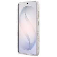 Guess maciņš 4G Triangle Logo MagSafe for Samsung Galaxy S26 rozā