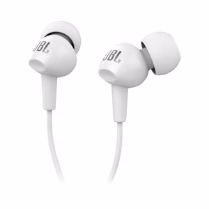 Austiņas JBL C100SI balts