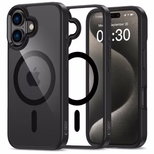 Tech-Protect MagMat Magnētiskais viedtālruņa apvalks iPhone 16 - caurspīdīgs