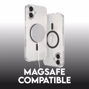 CARE by PanzerGlass Flagmanis viedtālruņa apvalks iPhone 16 Plus 6.7" melns/melns Magnētiskais 1347