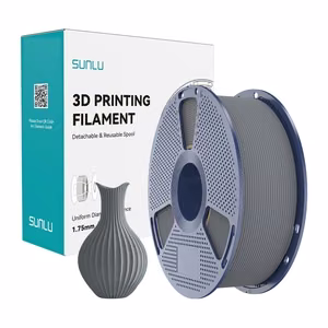 Sunlu PLA Classic pelēks filaments, 1,75 mm, 1 kg