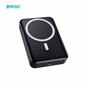 BWOO 20W 10000 mAh ārējais akumulators, melns