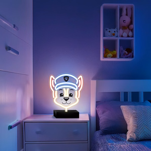 Неоновый LED-светильник на подставке Paw Patrol - Chase OW-120346