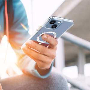 Dux Ducis Clin magnētiskais viedtālruņa apvalks iPhone 14 Plus savietojams ar MagSafe caurspīdīgs