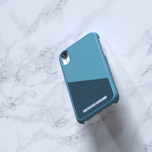 Nordic Elements Saeson Freja vāciņš ierīcei iPhone XR, tumši zilzaļš
