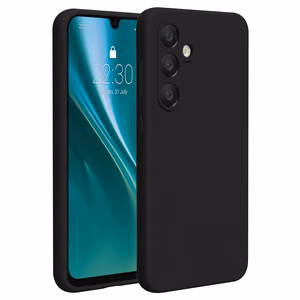 Etteri silikona maciņš Samsung Galaxy A56 5G, melns