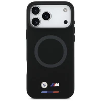BMW M Silicon Logo MagSafe macins iPhone 17 Pro Max - melns