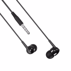 XO проводные наушники EP37 jack 3,5mm чёрные