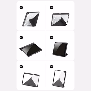 DUX DUCIS apvalks MAGI ar zīmuļa turētāju iPad 10.9 (2022) melns