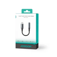 Joyroom SY-C01 USB-C DAC adapteris uz 3.5 mm mini ligzdu - melns