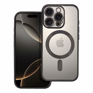Electro Mag Cover case for iPhone 16 Pro compatible with MagSafe black