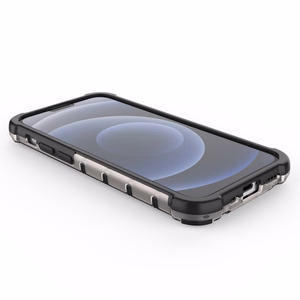 Honeycomb Case броневой чехол с TPU бампером для iPhone 13 mini синий