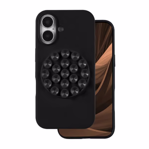 Silikona Stick maciņš for iPhone 16 6,1" melns