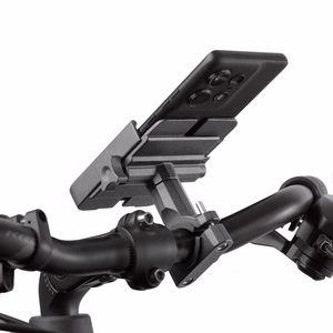 Wozinsky metal bicycle phone turētājs, scooters melns (WBHBK3)