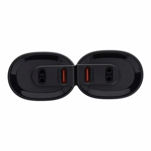 Portatīvais lādētājs VEGER 2 x 5000 mAh ar rokassildītāju 2 gab. melns un sudrabains