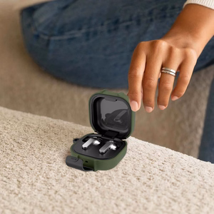 Tech-Protect Slim Hook maciņš priekš Samsung Galaxy Buds 4 / 4 Pro zaļš