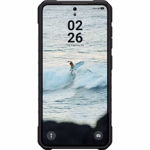 UAG Urban Armor Gear case PATHFINDER CLEAR MAGNET with built-in magnet for SAMSUNG S26 ash black