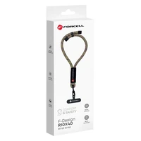 FORCELL F-DESIGN R10X40 rokas telefona siksniņa ar regulējamu garumu (maks. 20cm cilpā) zaļa rozā violeta