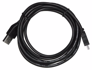 Gembird 1.8m USB 2.0 A/mini-USB M USB kabelis USB A Mini-USB B melns