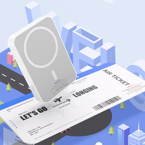 Dudao K26 внешний аккумулятор 10000 мАч 20 Вт USB-A / USB-C / MagSafe белый