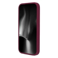 Mīksts pieskārienu Mag apvalks iPhone 12 6,1" bordo