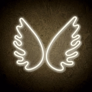 Neon PLEXI LED WINGS balts FPNE09X Forever Light