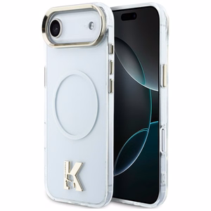 Karl Lagerfeld IML K Head Logo MagSafe Maciņš for iPhone Air - Clear