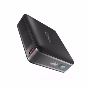 SBS HD 65W 20000mAh USB-C внешний аккумулятор с LCD дисплеем - черный