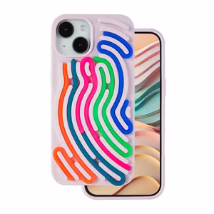 DIY Snake maciņš iPhone 15 6,1" rozā