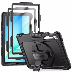 Tech-Protect Solid viedtālruņa apvalks Samsung Galaxy Tab S10 FE+ - melns