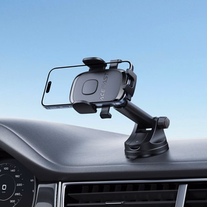 Auto telefona turētājs Acefast D57 (priekšējam panelim) melns